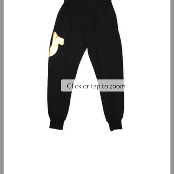 NWT!  HP!! 👍 True Religion joggers black - Picture 5 of 10